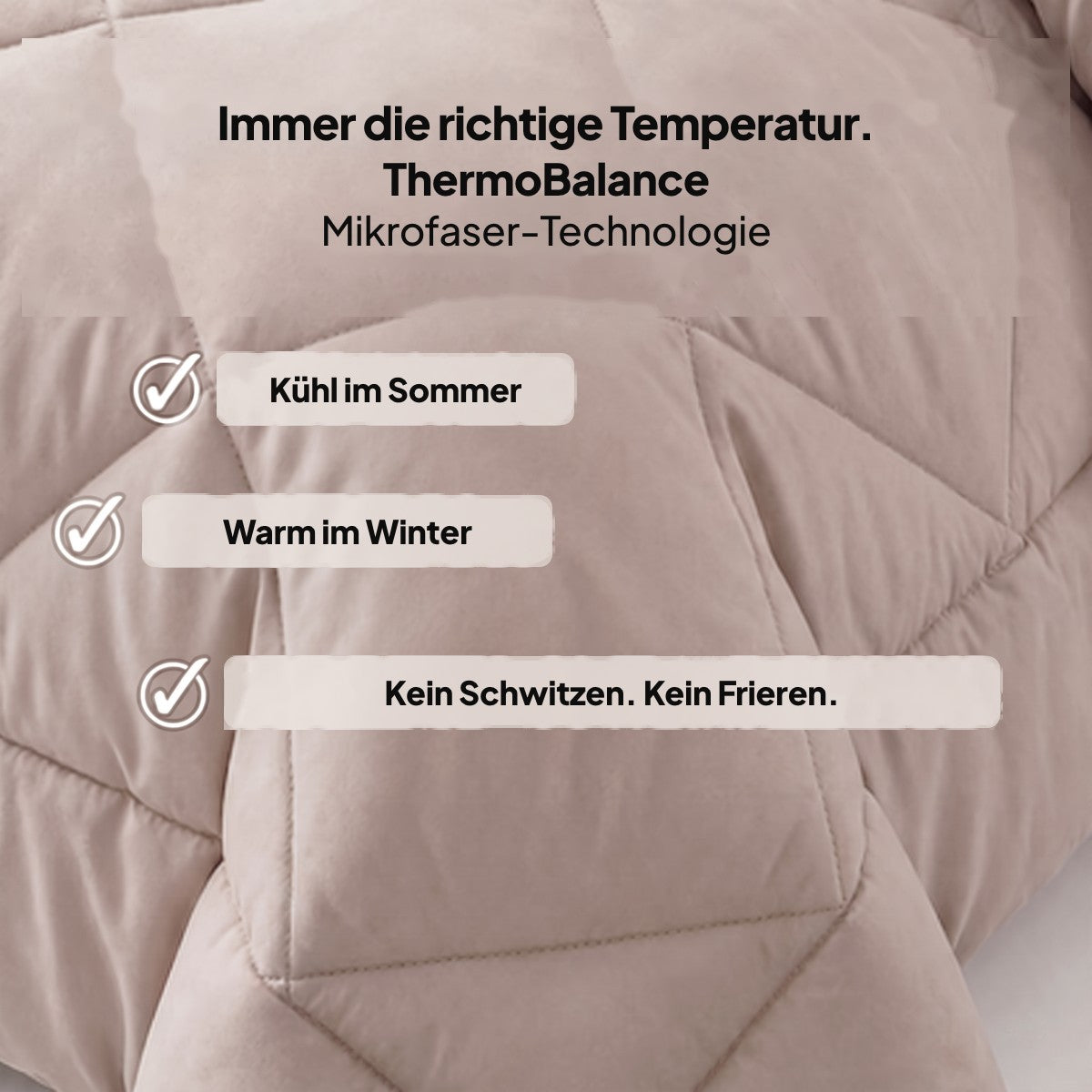 Immer die richtige Temperatur - ThermoBalance