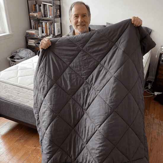 2-in-1 Ganzjahresdecke im Schlafzimmer