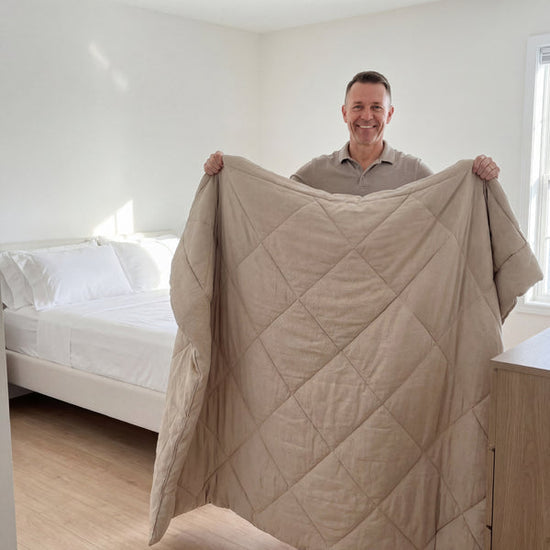 Weiche 2-in-1 Ganzjahresdecke ohne Bezug